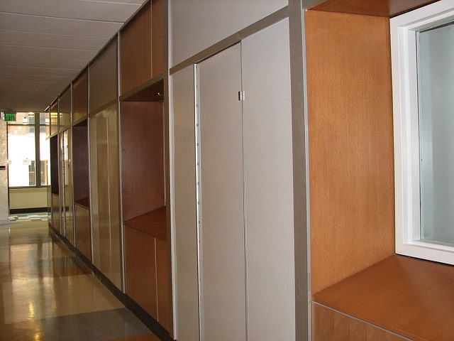 Flannery's Concealed Fastener Trims are visible along this interior corridor.