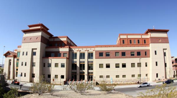 Rear View of UTEP Chemistry & Computer Science Building
