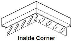 shadow mold corner 3 - Aluminum Drywall Shadow Mold