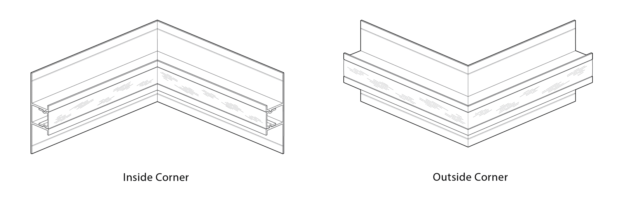 Led Screen Edge Joint LED Panel Screed (LPS) - Flannery Trim