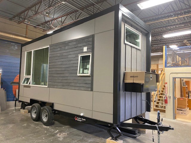 Billings Community College Tiny House Exterior