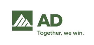 AD logo and link to website