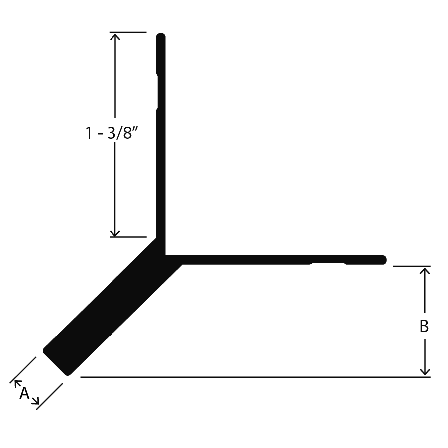 millwork trim,wood post,1/4 inch,1/4",wood panel post.,flannery,edge post,post edge,corner post