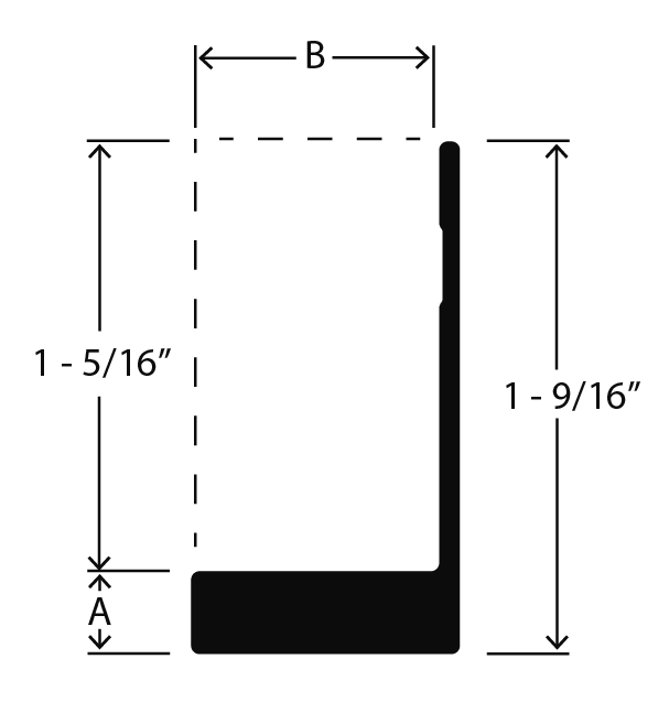 millwork trim,wood post,1/4 inch,1/4",wood panel post.,flannery,edge post,post edge