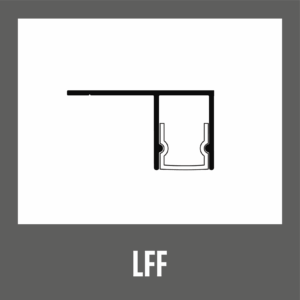 LED Flush F-Mold