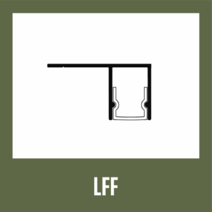 LED Flush F-Mold