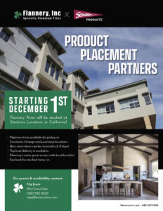 Flannery Products Stocked at Stockton Locations in California